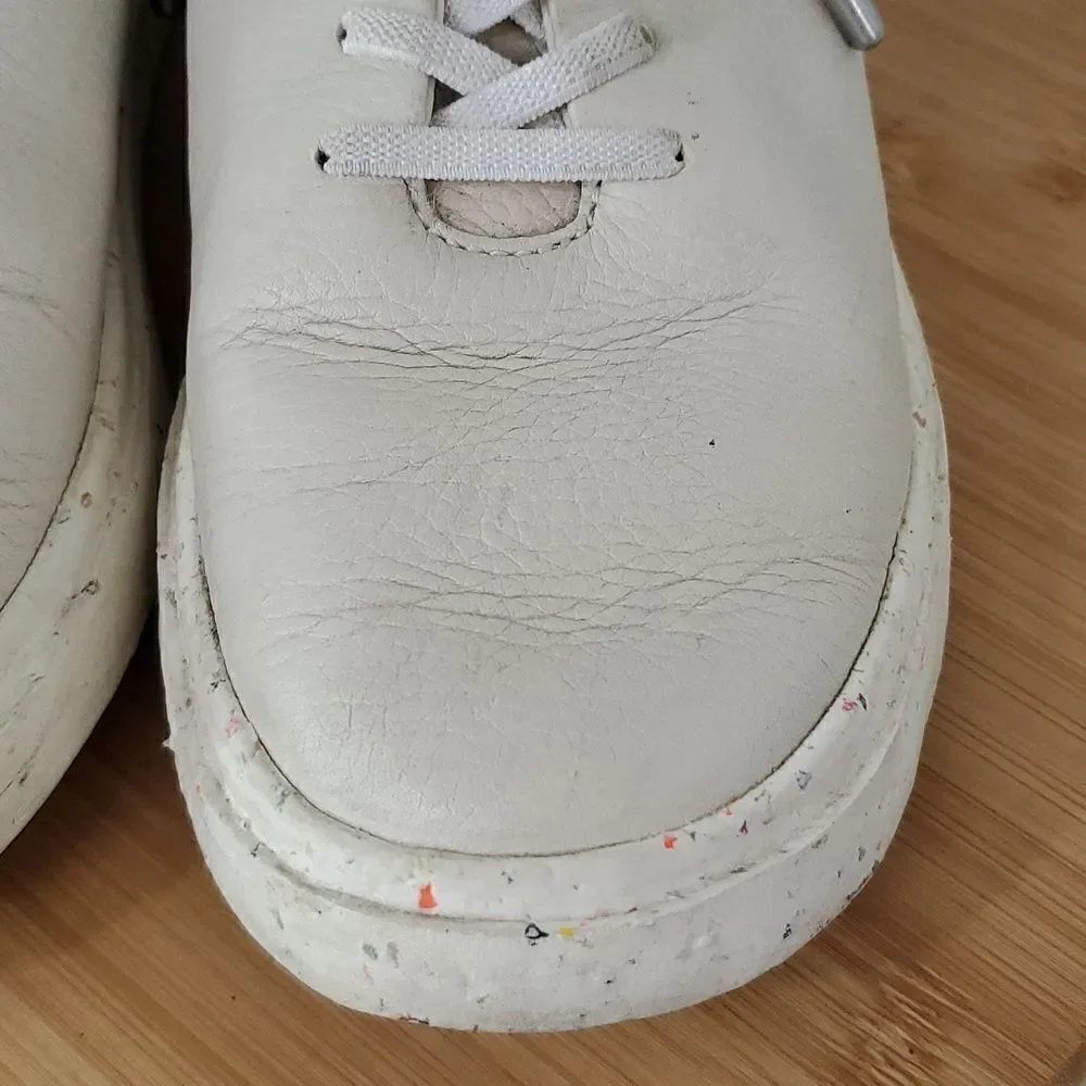 rag & bone RB1 Revival Textured Leather Sneakers Women's Size 36 US 6